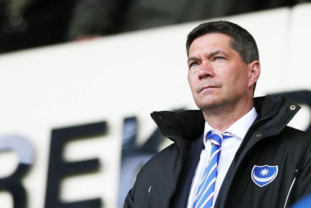 Pompey chief executive Mark Catlin