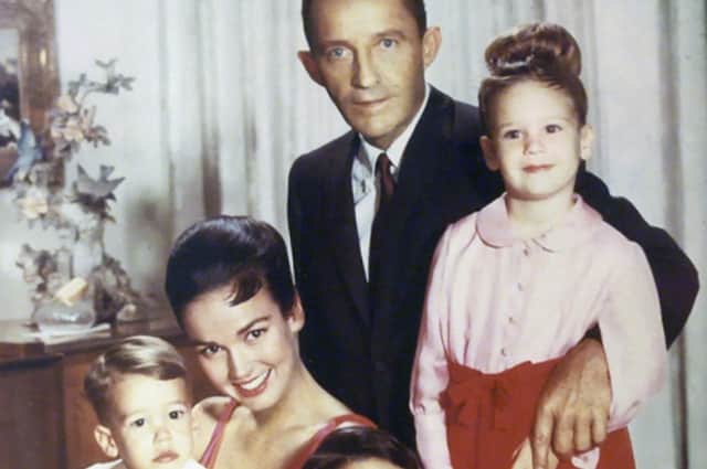 Bing Crosby with his family. Picture: Crosby Family/PA Wire