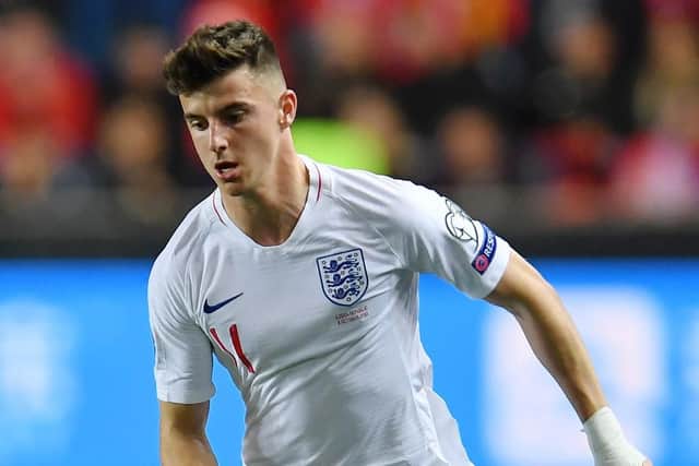 Purbrook's Mason Mount made his first England start against the Czech Republic on Friday evening. Picture: Justin Setterfield/Getty Images