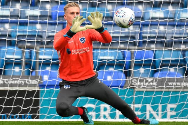 Alex Bass is preparing to step aside as Craig MacGillivray makes his return from international duty. Picture: Graham Hunt