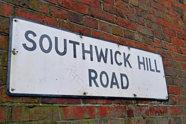 Southwick Hill Road 
Picture: Malcolm Wells (191014-8380)