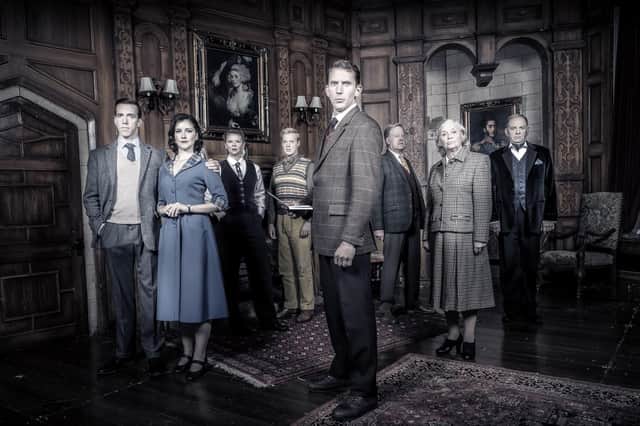 The cast of The Mousetrap, touring 2019, which is at the Kings Theatre, October 2019. Picture by Johan Persson