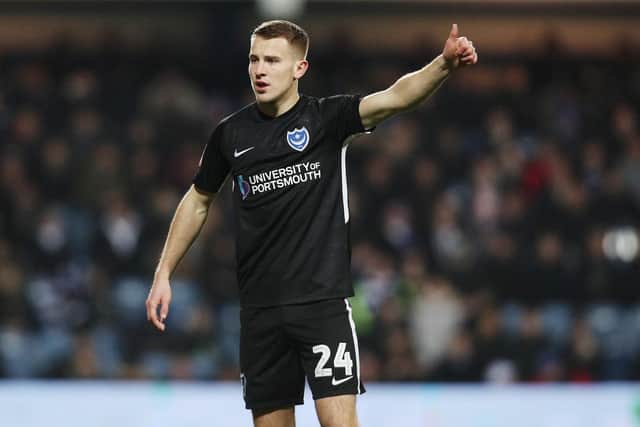 Bryn Morris is flying to Munich for investigative surgery as Pompey aim to get to the root of his long-running injury issues. Picture: PinPep Media/Joe Pepler