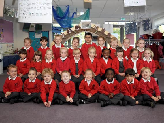 Here are some of the reception children from Highbury Primary School last year