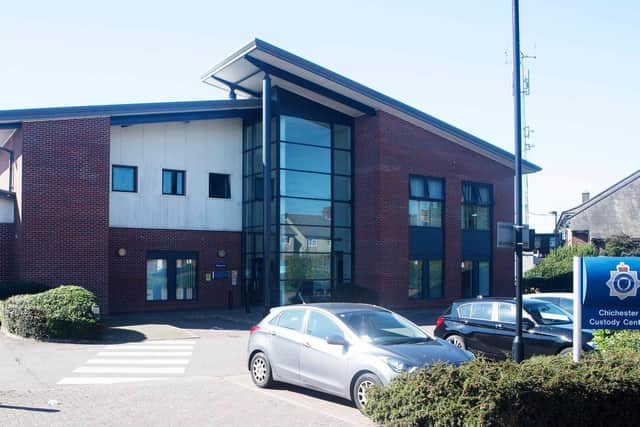 Chichester Custody Centre Picture: Eddie Mitchell