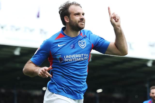 Brett Pitman is a doubt for Saturday's game. Picture: Joe Pepler
