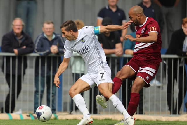 Wes Fogden could return for Hawks' FA Cup tie with Dulwich




Hawks vs Chelmsford City  - Vanarama National South, Westleigh Park, Havant. Photo by Dave Haines/Portsmouth News