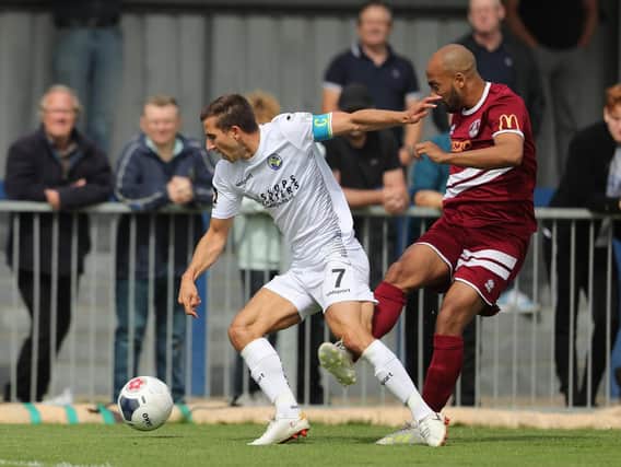 Wes Fogden could return for Hawks' FA Cup tie with Dulwich




Hawks vs Chelmsford City  - Vanarama National South, Westleigh Park, Havant. Photo by Dave Haines/Portsmouth News