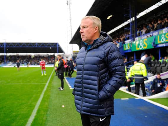 Kenny Jackett is adamant that Pompey's automatic promotion ambition is still intact. Picture: Graham Hunt/ProSportsImages