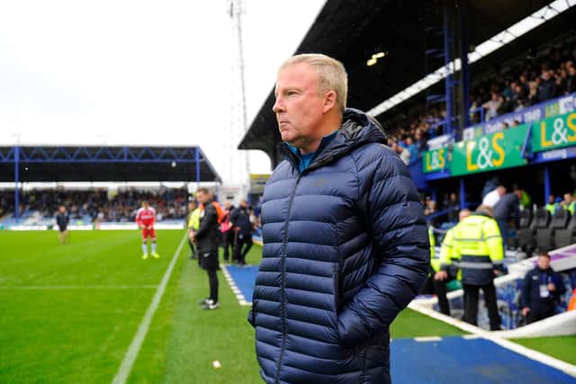 Kenny Jackett is adamant that Pompey's automatic promotion ambition is still intact. Picture: Graham Hunt/ProSportsImages