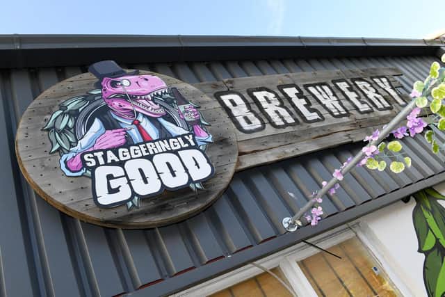 The Staggeringly Good Brewery in St George's industrial estate, in Rodney Road.