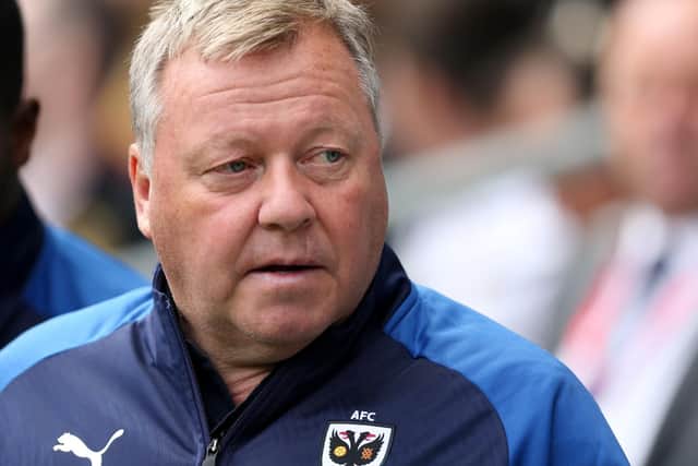 AFC Wimbledon boss Wally Downes   Picture: Paul Harding/Getty Images