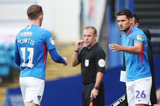 Ronan Curtis was greeted by sarcastic cheers when he was replaced by Gareth Evans against Bolton last month. Picture: Joe Pepler