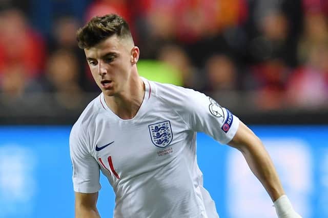 Mason Mount earned his third England cap - and first start against the Czech Republic last week. Picture: Justin Setterfield/Getty Images