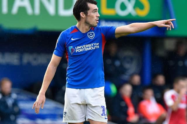 John Marquis returns to Pompey's starting XI at AFC Wimbledon for today's match. Picture: Graham Hunt/ProSportsImages