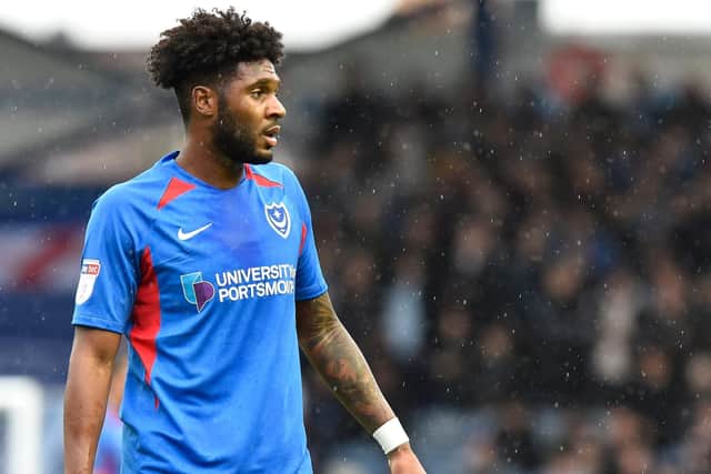 Ellis Harrison is back on the bench for Pompey
