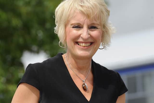 Julie Summerfield, head teacher at Horndean Technology College.
Picture by: Malcolm Wells)