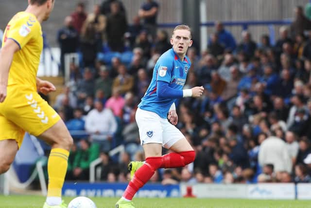 Pompey winger Ronan Curtis