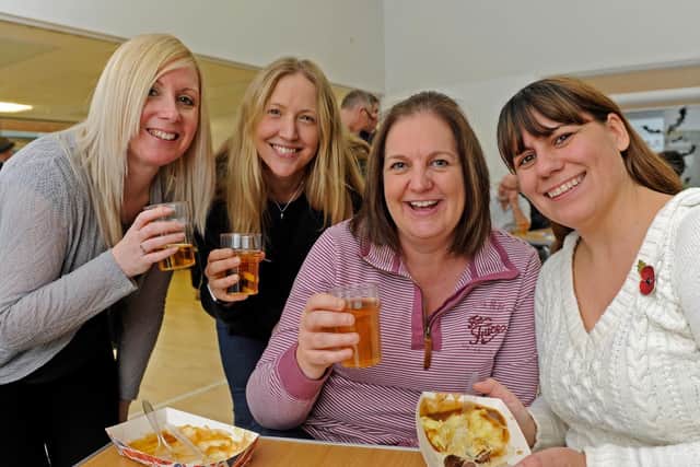 Guests at the Portchester Cider and Sausage Festival in 2016.