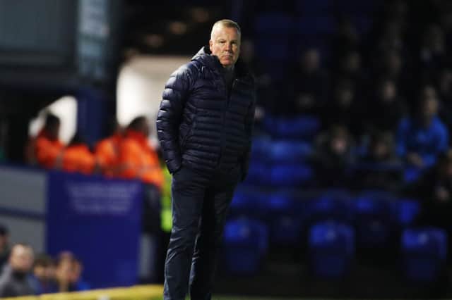 Kenny Jackett was delighted with his side's endeavour after a 1-0 victory over Lincoln tonight. Picture: Joe Pepler