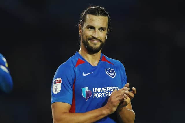 Christian Burgess was a constant threat from set-pieces against Lincoln. Picture: Joe Pepler