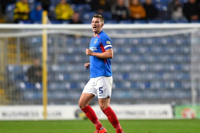 Paul Downing has slipped down the pecking order at Fratton Park. Picture: Graham Hunt