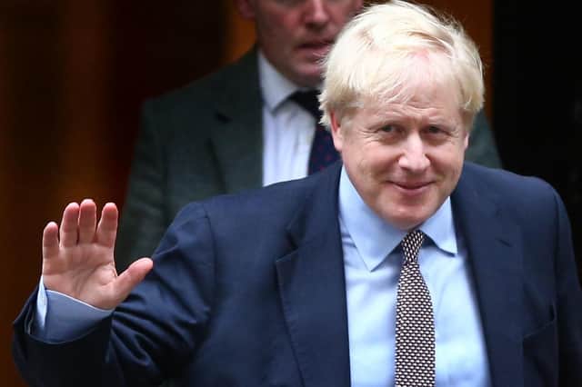 Prime Minister Boris Johnson leaves 10 Downing Street, London. Hollie Adams/PA Wire