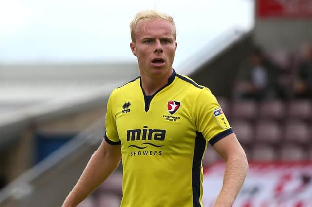 Cheltenham midfielder Ryan Broom