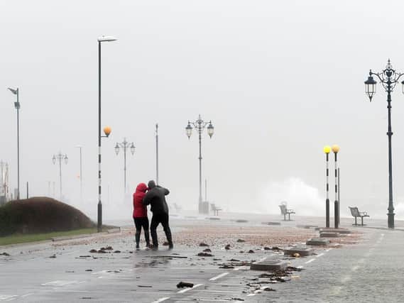 Gale force winds will batter Portsmouth over next 24 hours. Picture: Keith Woodland.