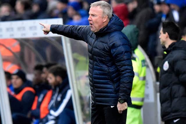 Pompey boss Kenny Jackett. Picture: Graham Hunt