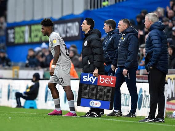 Gaffer for a Day, Paul Fletcher, was disappointed Ellis Harrison was Kenny Jackett's only substitute against Bristol Rovers - and used in the 90th minute. Picture: Graham Hunt/ProSportsImages