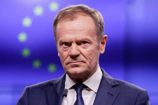 European Council President Donald Tusk. Picture ARIS OIKONOMOU/AFP/Getty Images