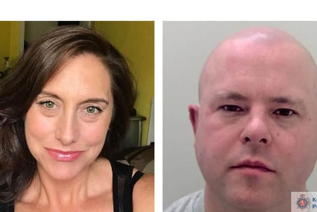 Sarah Wellgreen (left) and Ben Lacomba (right) who has been found guilty of her murder. Picture: Family Handout/ Kent Police/PA Wire
