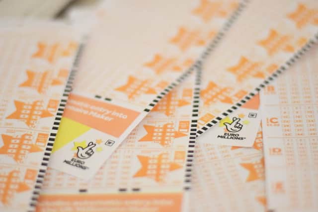 A Hampshire man has won 1m on the EuroMillions. Picture: Victoria Jones/PA Wire