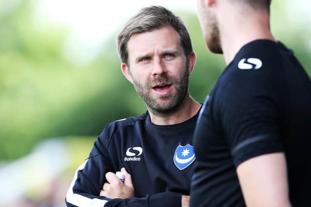 Former Pompey academy coach Mikey Harris