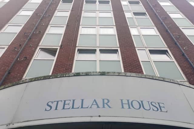 Stellar House in Tottenham, north London where a toddler has died after he fell from a window on the ninth floor. Picture: Caitlin Doherty/PA Wire
