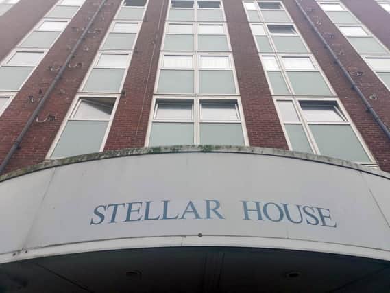 Stellar House in Tottenham, north London where a toddler has died after he fell from a window on the ninth floor. Picture: Caitlin Doherty/PA Wire