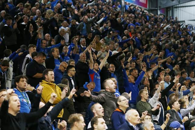 Pompey supporters were praised by Ralph Hasenhuttl for the atmosphere generated at the recent south-coast derby against Southampton
