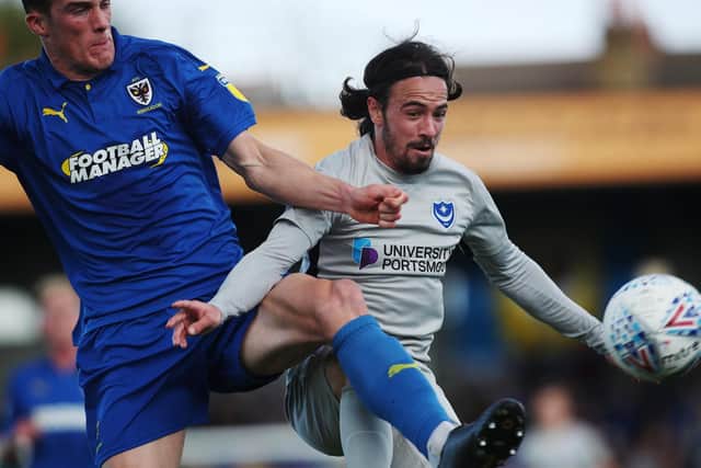 Pompey winger Ryan Williams