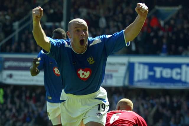 Steve Stone while playing for Portsmouth. Picture: Mike Egerton