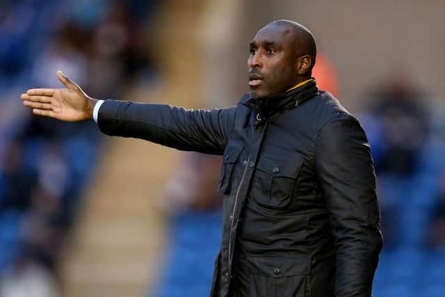 Southend manager Sol Campbell Picture: Jordan Mansfield/Getty Images