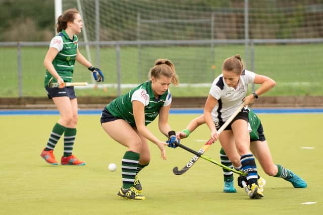 Jasmin Sinclair in action for Havant in their win over Southampton