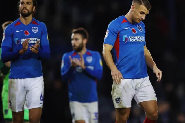 Pompey couldn't start 'winter time' with a win over Oxford / Picture: Joe Pepler