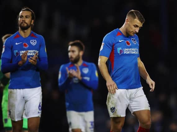 Pompey couldn't start 'winter time' with a win over Oxford / Picture: Joe Pepler