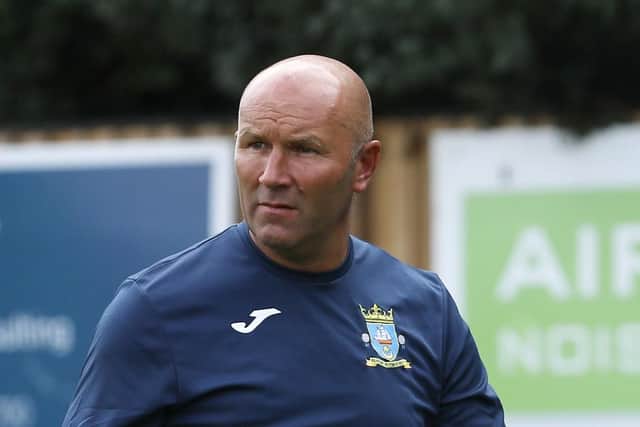 Baffins manager Steve Leigh
