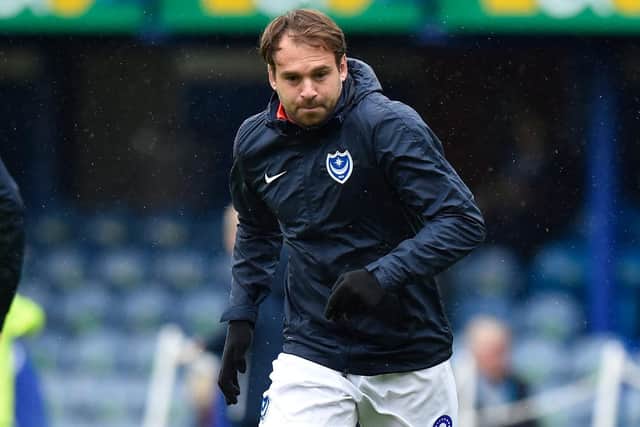 Pompey forward Brett Pitman