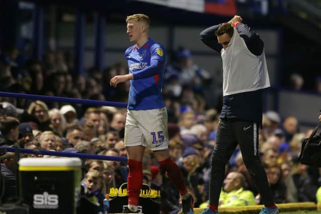 Ross McCrorie faces up to a month on the sidelines after tearing his hamstring against Southend. Picture: Robin Jones/Getty Images