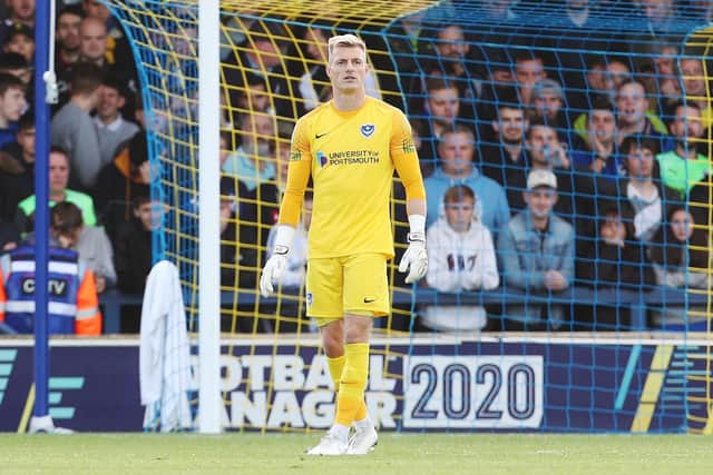 Craig MacGillivray could return from injury in time for the trip to former club Harrogate Town. Picture: Joe Pepler