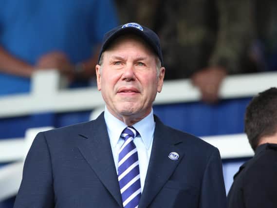 Pompey chairman Michael Eisner has been linked with the purchase of Portuguese side Felgueiras. Picture: Joe Pepler