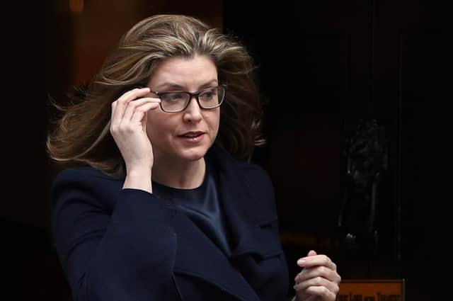 Former defence secretary Penny Mordaunt leaves Downing Street on March 25, 2019. Picture: Dan Kitwood/Getty Images